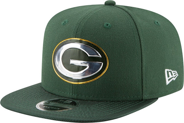 NEW ERA 59FIFTY FITTED NFL ON FIELD GREEN BAY PACKERS Hat 7 1/4 Green