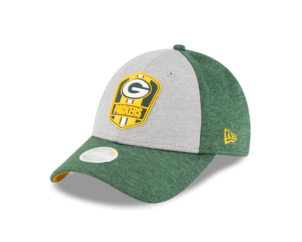 New Era Green Bay Packers Green/Gold 2018 NFL Sideline Home Official 59FIFTY Fitted Hat