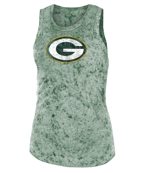 Green Bay Packers Tie Dye Wash Women's Tank Top – Green Bay Stuff