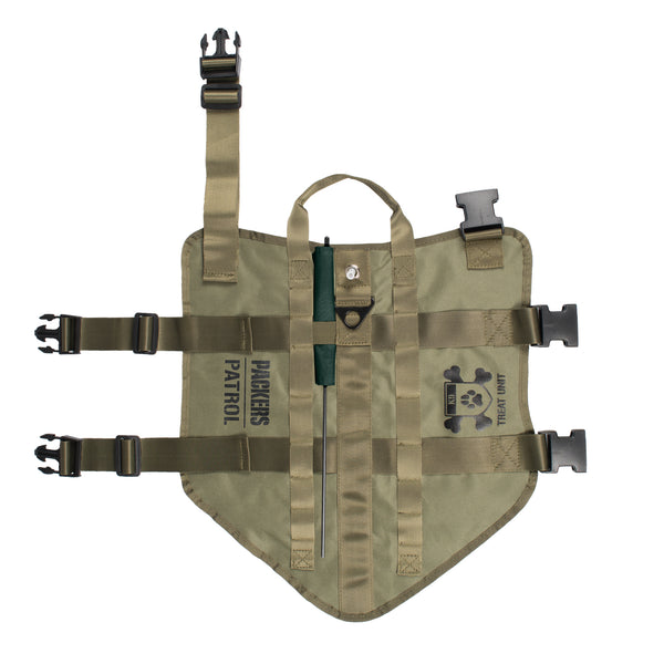 Green Bay Packers Dog Premium Tactical Vest Harness – Green Bay Stuff