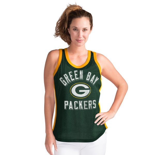 women's green bay packers tank top