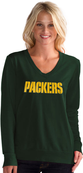 Green Bay Packers Women's Casual Outfit Summer Long Sleeve