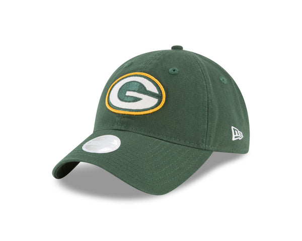 Green Bay Packers Women's Core Classic 9TWENTY Adjustable Hat - Tan