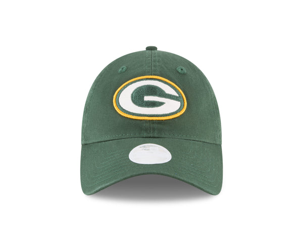 Green Bay Packers Women's Core Classic 9TWENTY Adjustable Hat - Tan