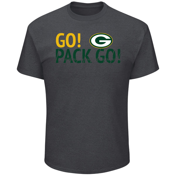 Green Bay Packers Safety Blitz Men's Heather Charcoal Shirt – Green Bay  Stuff