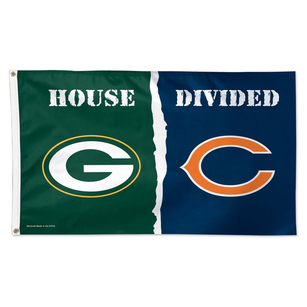 WinCraft Chicago Bears Logos Flag and Banner