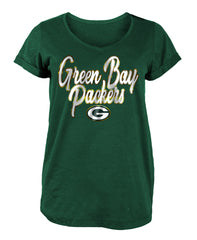 Green Bay Packers Women's White Shirt with Sequin Long Sleeves – Green Bay  Stuff