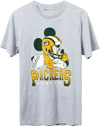 Disney x Junk Food x NFL Mickey Mouse Quarterback Green Bay Packers Tee