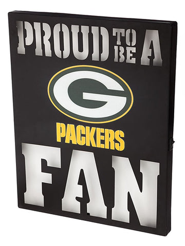 evergreen,team,sports,america,green bay packers,metal,LED,light,up,wall banner,décor,art,artwork,print,poster,mancave,man,cave