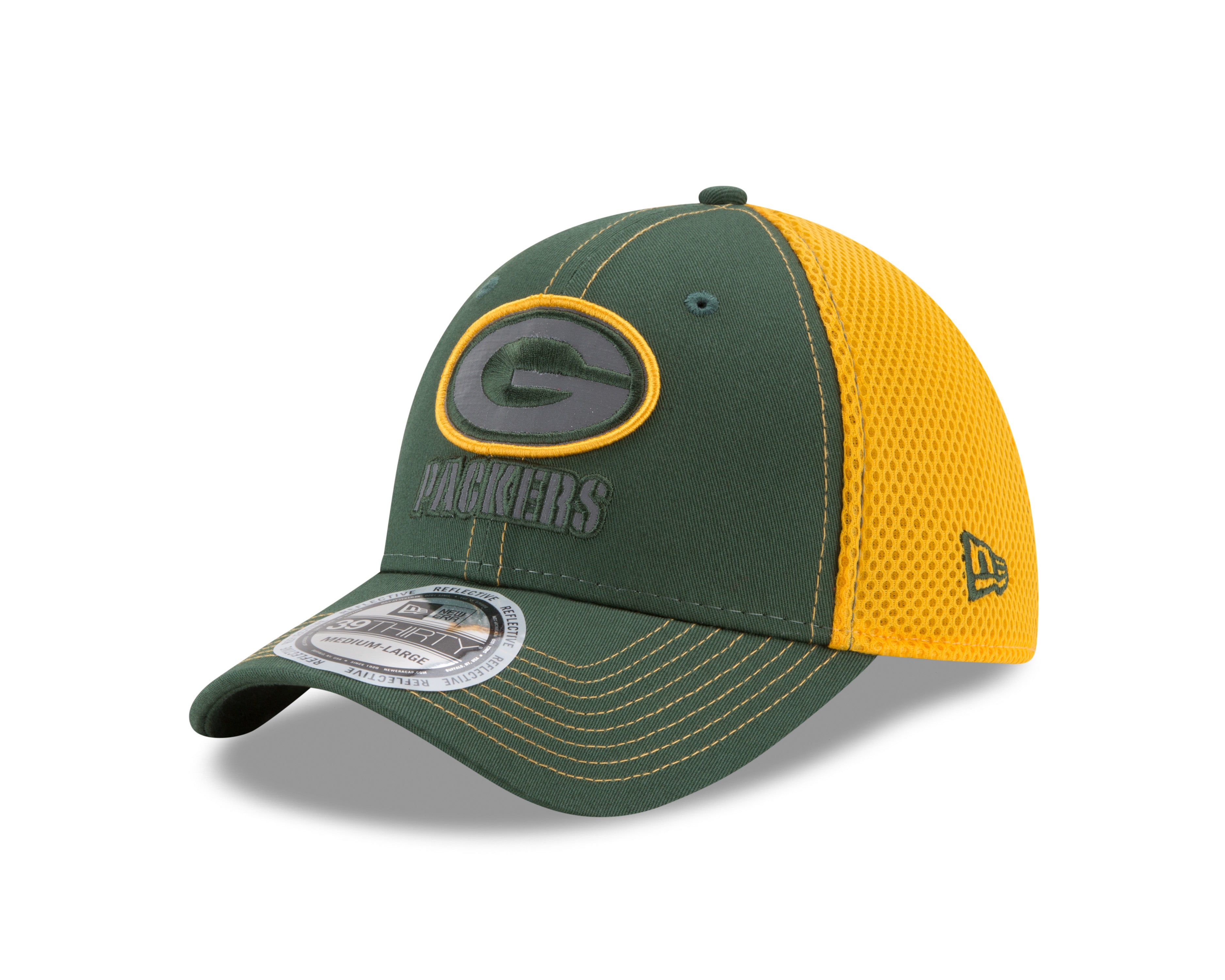 Bay Fit – Bay 39THIRTY Packers Green Hat Flect Stuff Flex Green
