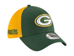 Green Bay Packers Sideline Home 39THIRTY Stretch Fit Hat – Green