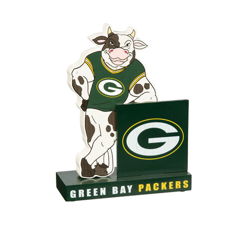 Green Bay Packers Mascot Logo Statue, 10.25"