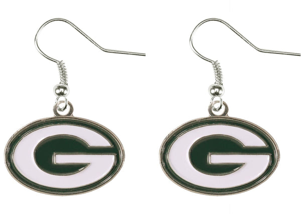 Green Bay Packers #12 Aaron Rodgers Dangle Jersey Earrings – Green Bay Stuff