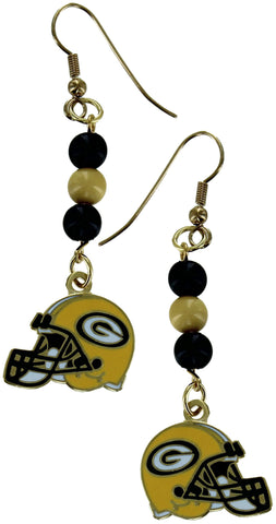 green bay packers,dangle,earrings