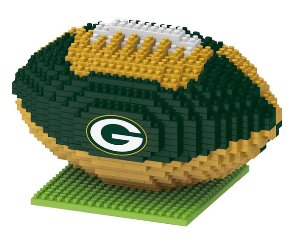 Green Bay Packers BRXLZ 3D Football, 704 Pieces – Green Bay Stuff