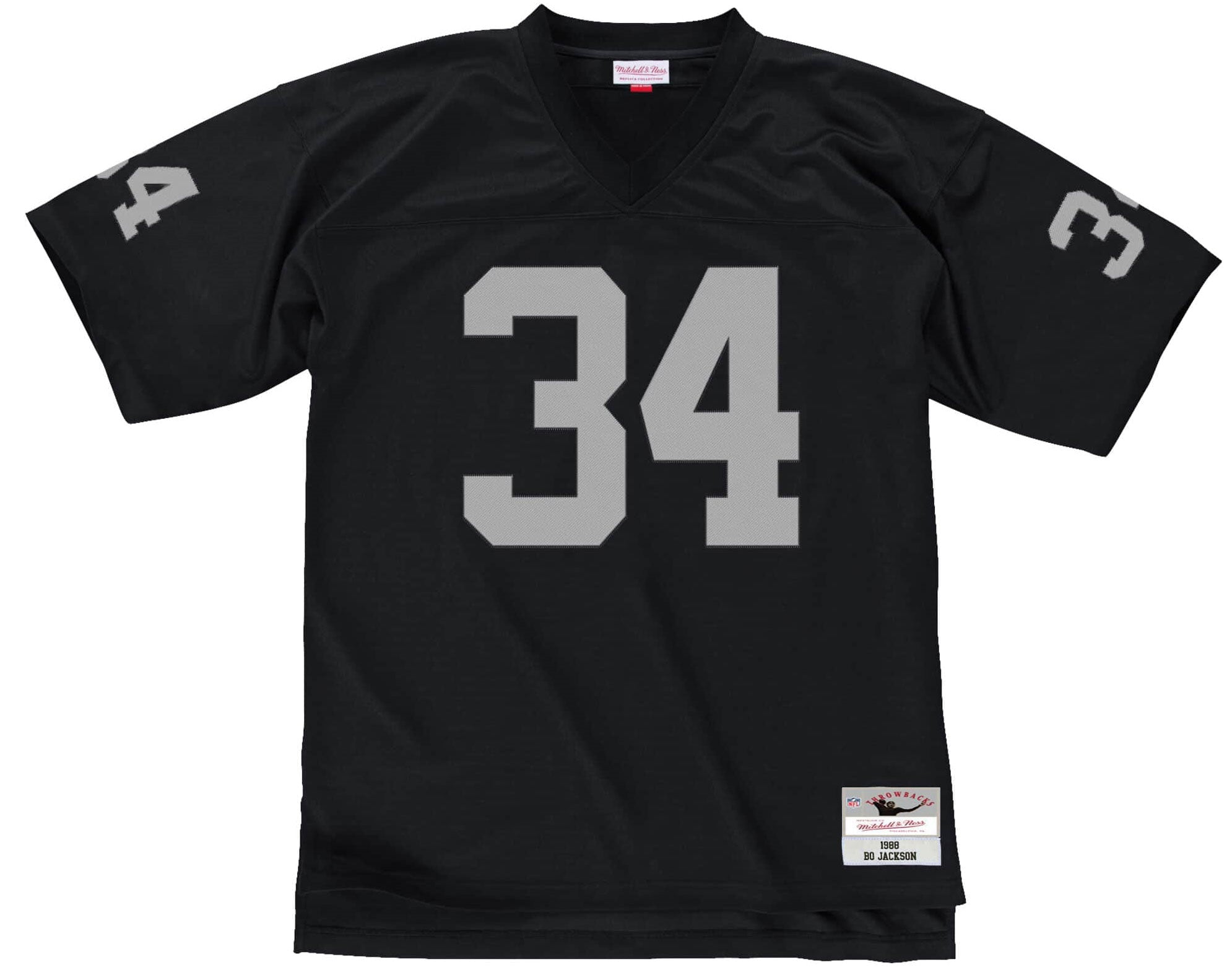 Shop Mitchell & Ness Los Angeles Raiders Bo Jackson Jersey T-Shirt