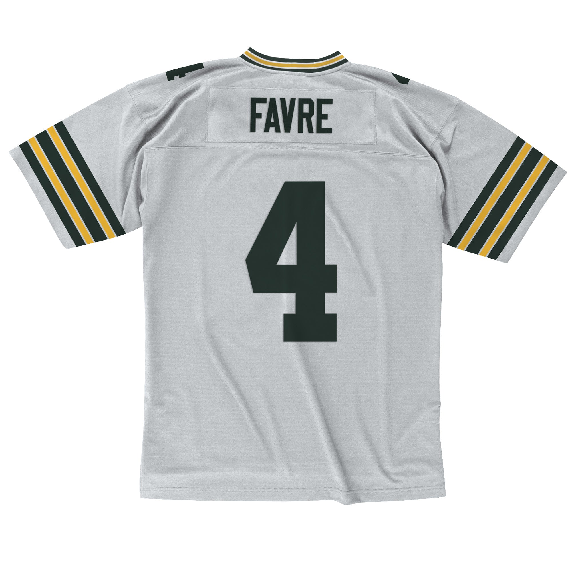 Nike Green Bay Packers No4 Brett Favre White Men's Stitched NFL Elite Jersey