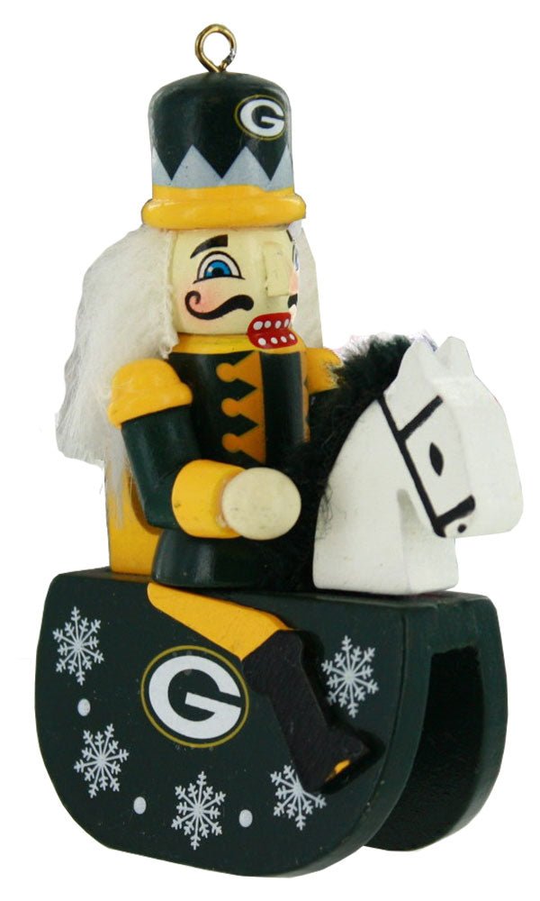 Green Bay Packers Resin Rocking Horse Ornament, 40% OFF