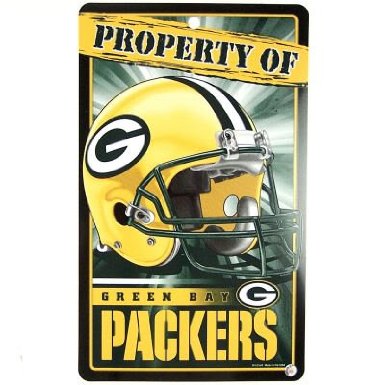 Green Bay Packers Fathead Logo 14x9