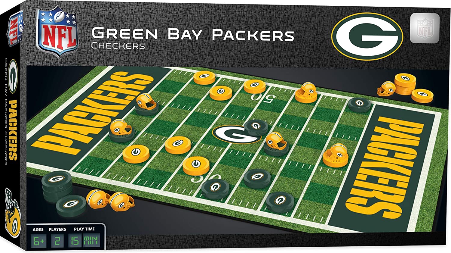 Green Bay Packers NFL Football and Field Toy set